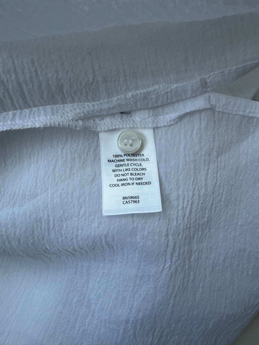 Open Edit Sheer Button-Up Shirt - Picture 8 of 8
